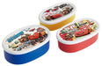 Skater Disney Cars 3-Piece Seal Storage Container Set Made in Japan- Japan Figure Store - #1 Bring To You The Best Japanese Goods