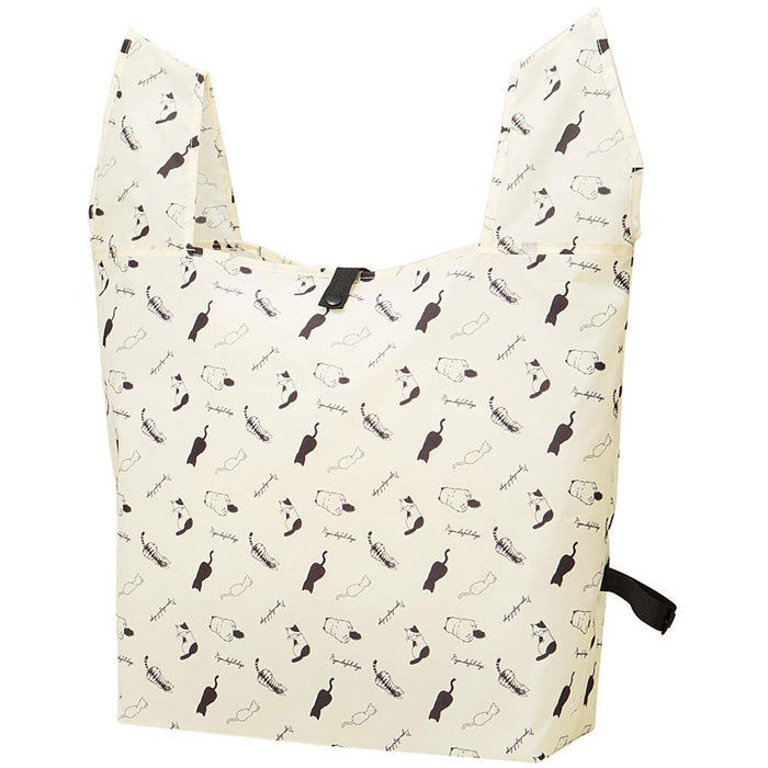 Skater Eco-Friendly Shopping Bag with Magnet Nyandaful Design Model Kbs43Mg- Japan Figure Store - #1 Bring To You The Best Japanese Goods