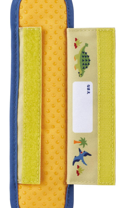 Skater Dinosaur Picnic Water Bottle with Shoulder Belt Cover Pad Lsvc1-A- Japan Figure Store - #1 Bring To You The Best Japanese Goods