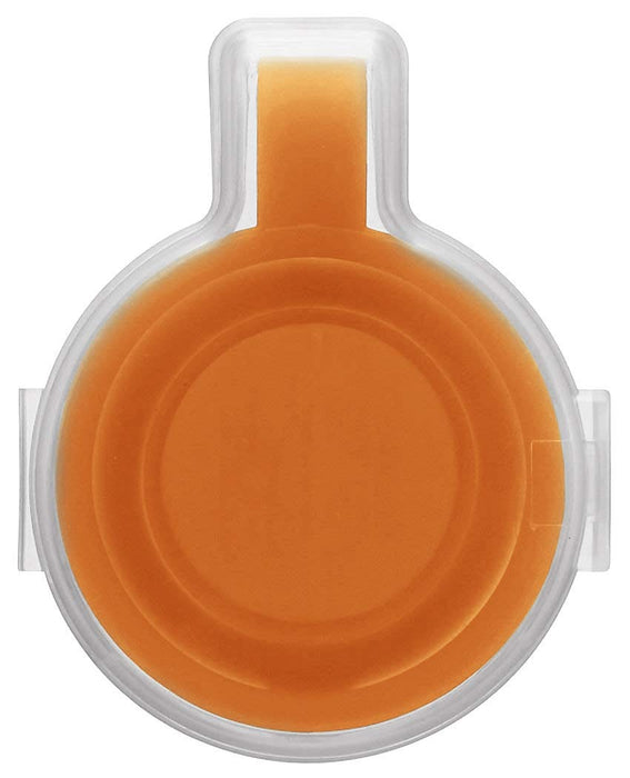 Skater 120ml Orange Silicone Foldable Cup - Compact Portable Reusable Ksl1- Japan Figure Store - #1 Bring To You The Best Japanese Goods
