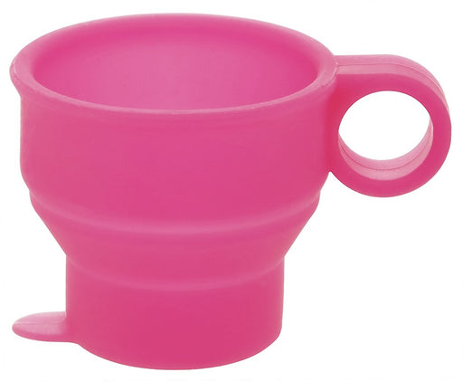Skater Pink 120ml Silicone Foldable Cup KSL1 Skater Portable Drinking Vessel- Japan Figure Store - #1 Bring To You The Best Japanese Goods