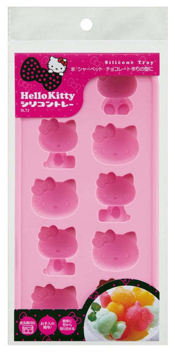Skater Hello Kitty Silicone Ice Tray and Chocolate Mold - Slt2 Skater- Japan Figure Store - #1 Bring To You The Best Japanese Goods