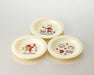 Skater Curious George Small Plastic Plates 15cm Set of 3 Durable Made in Japan- Japan Figure Store - #1 Bring To You The Best Japanese Goods