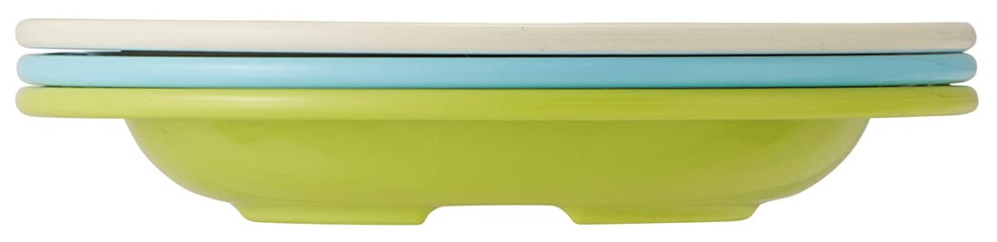 Skater Dinosaur Small Plates - 12cm Plastic Set of 3 Made in Japan- Japan Figure Store - #1 Bring To You The Best Japanese Goods