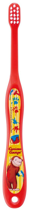 Skater Curious George Infant Soft Toothbrush (0-3 Years) 15cm Cat Monkey-Themed Tb4S- Japan Figure Store - #1 Bring To You The Best Japanese Goods