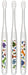 Skater Dinosaur Soft Toothbrush Set for Infants 0-3 Years Old 3 Pieces- Japan Figure Store - #1 Bring To You The Best Japanese Goods