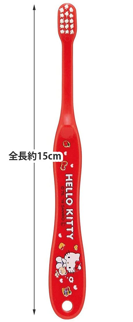 Skater Hello Kitty Soft Infant Toothbrush 15cm for Ages 0-3 Years - Sanrio Tb4S- Japan Figure Store - #1 Bring To You The Best Japanese Goods