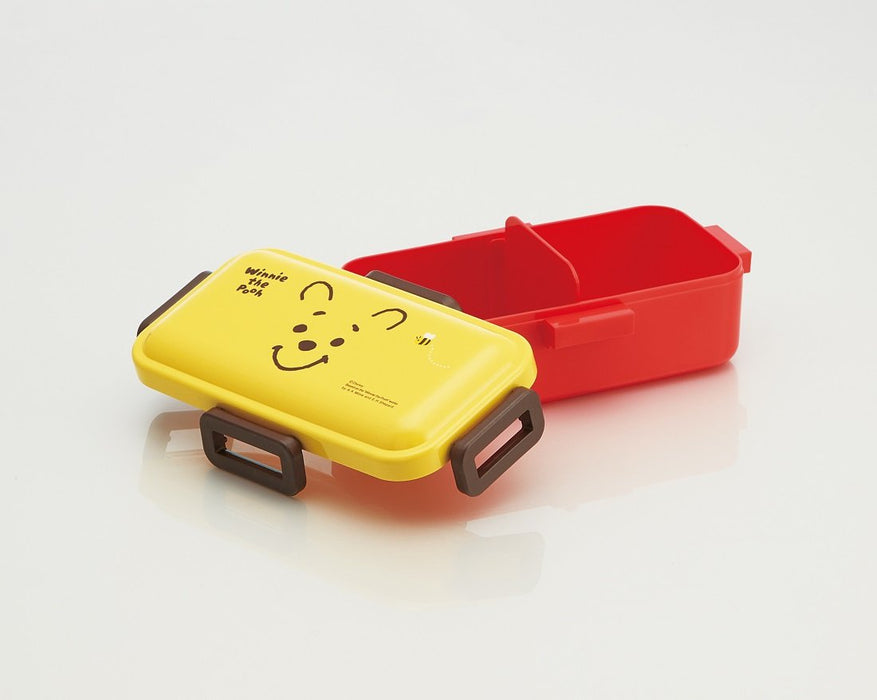 Skater Disney Winnie The Pooh 530ml Dome-Shaped Lid Lunch Box Made in Japan- Japan Figure Store - #1 Bring To You The Best Japanese Goods
