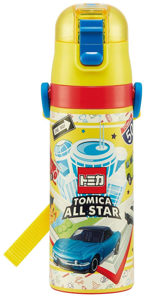 Skater 470ml Stainless Steel Water Bottle for Children Tomica 21 Sdc4- Japan Figure Store - #1 Bring To You The Best Japanese Goods