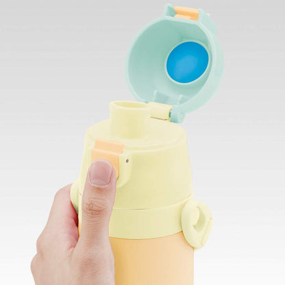 Skater Totoro Vegetable Color Ghibli 470ml Stainless Steel Children's Water Bottle- Japan Figure Store - #1 Bring To You The Best Japanese Goods