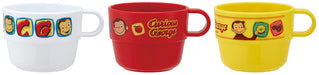 Skater Curious George Kids Stacking Cups Set of 3 Made in Japan KS31-A- Japan Figure Store - #1 Bring To You The Best Japanese Goods