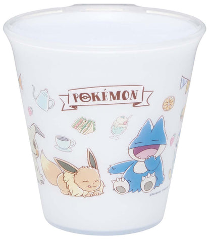 Skater Pokemon Cafe Art 260ml Stacking Tumbler with Handle Made in Japan- Japan Figure Store - #1 Bring To You The Best Japanese Goods