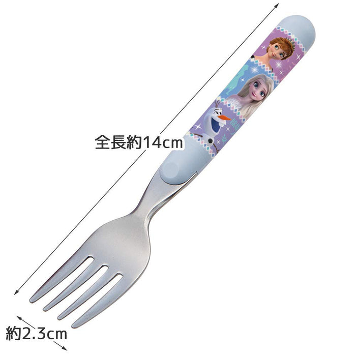 Skater Frozen 2 Disney Stainless Steel Children's Fork Made in Japan- Japan Figure Store - #1 Bring To You The Best Japanese Goods