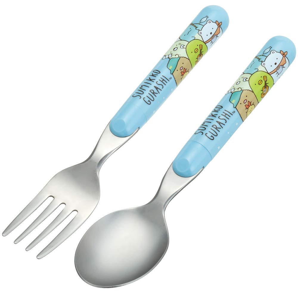 Skater Sumikko Gurashi Stainless Steel Children's Fork - Made in Japan for Camping- Japan Figure Store - #1 Bring To You The Best Japanese Goods