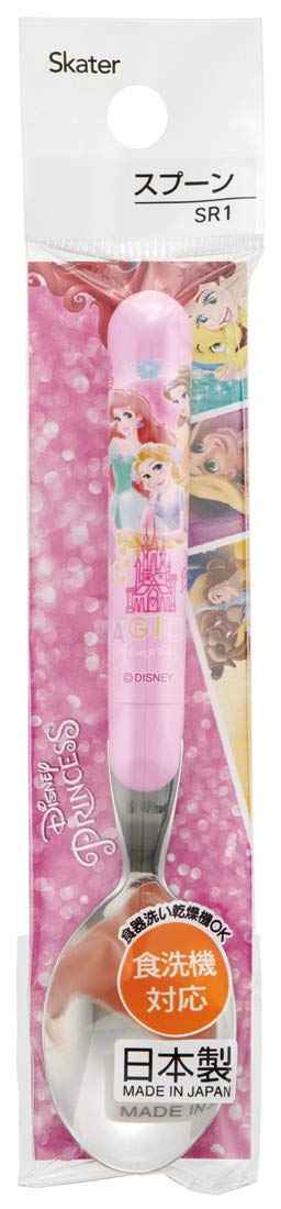 Skater Princess 21 Disney Stainless Steel Children's Spoon Made in Japan- Japan Figure Store - #1 Bring To You The Best Japanese Goods