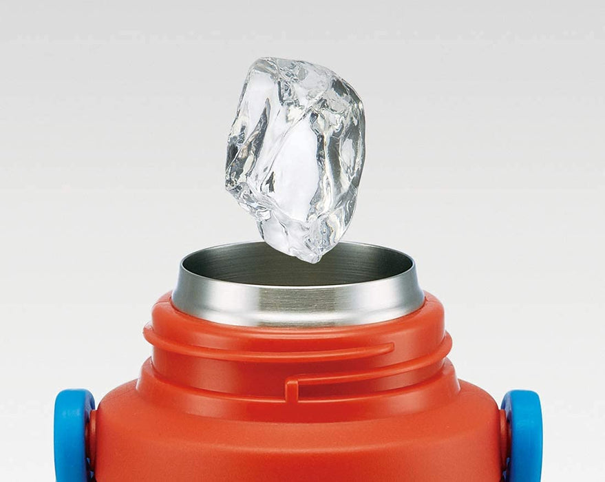 Skater Curious George 3D Children's 380ml Stainless Steel Straw Drink Water Bottle- Japan Figure Store - #1 Bring To You The Best Japanese Goods