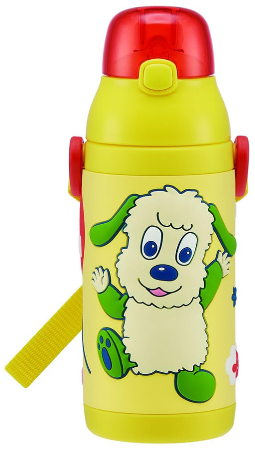 Skater Stainless Steel 3D Kids Water Bottle 380ml with Straw Peek-A-Boo Sspv4- Japan Figure Store - #1 Bring To You The Best Japanese Goods