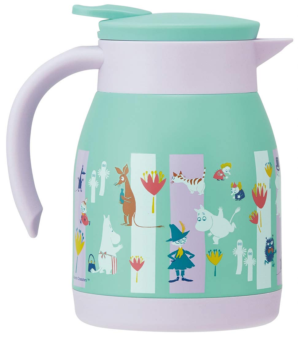 Skater 600ml Moomin Color Vacuum Flask - Stainless Steel Double Walled Pot- Japan Figure Store - #1 Bring To You The Best Japanese Goods