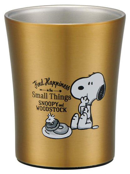 Skater Snoopy 21 Peanuts Stainless Steel Tumbler 250ml capacity - STB2N-A- Japan Figure Store - #1 Bring To You The Best Japanese Goods
