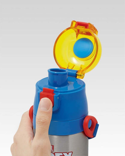 Skater Spiderman Steel Water Bottle 470ml - Lightweight Sports Kids Drinkware- Japan Figure Store - #1 Bring To You The Best Japanese Goods