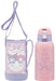 Skater My Melody & Kuromi Stainless Steel Kids Water Bottle 600Ml Wide Mouth Flower Design- Japan Figure Store - #1 Bring To You The Best Japanese Goods