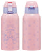 Skater My Melody & Kuromi Stainless Steel Kids Water Bottle 600Ml Wide Mouth Flower Design- Japan Figure Store - #1 Bring To You The Best Japanese Goods