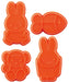 Skater Miffy Set of 4 Bread and Cookie Cutter CSM1-A Stamp Design- Japan Figure Store - #1 Bring To You The Best Japanese Goods