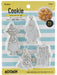 Skater Moomin Bread and Cookie Cutter Stamp Set 4 Pieces CSM1-A- Japan Figure Store - #1 Bring To You The Best Japanese Goods