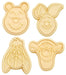 Skater Disney Winnie The Pooh 4-Piece Stamp Cookie Cutter Set CSM1-A- Japan Figure Store - #1 Bring To You The Best Japanese Goods
