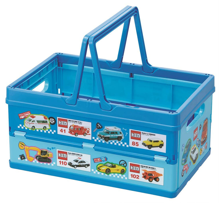Skater Foldable Storage Box Tomica 18 Series 38X25X19.5cm Basket Case - BWOT13- Japan Figure Store - #1 Bring To You The Best Japanese Goods