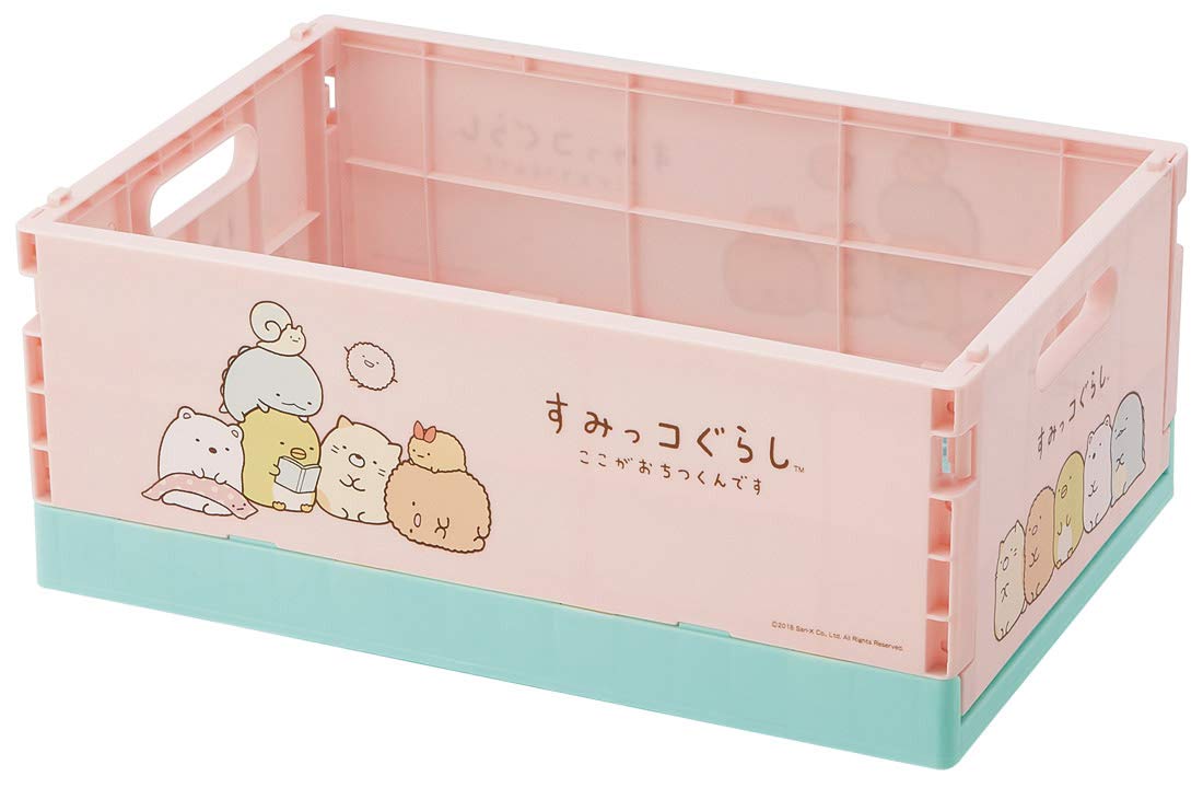Skater Sumikko Gurashi Foldable Medium Storage Box Container- Japan Figure Store - #1 Bring To You The Best Japanese Goods