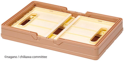 Skater Chiikawa Folding Storage Box Case Basket 38x25x19.5 cm BWOT13-A- Japan Figure Store - #1 Bring To You The Best Japanese Goods