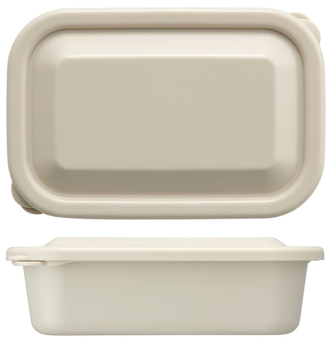 Skater Smoke Beige 580Ml Food Storage Container Soft Lid Lunch Case Made in Japan- Japan Figure Store - #1 Bring To You The Best Japanese Goods