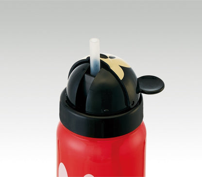 Skater Mickey Mouse 350ml Disney Die Cut Water Bottle with Straw- Japan Figure Store - #1 Bring To You The Best Japanese Goods