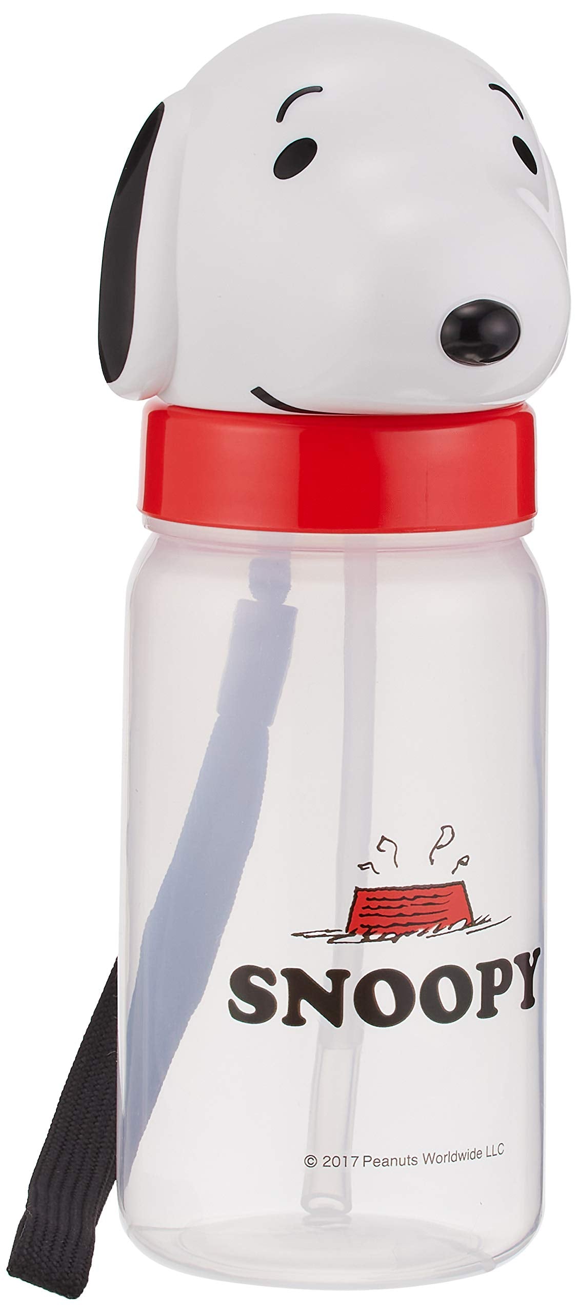 Skater Snoopy 350Ml Die Cut Straw Water Bottle- Japan Figure Store - #1 Bring To You The Best Japanese Goods