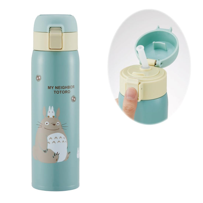 Skater Straw Mug Bottle 350Ml Stainless Steel My Neighbor Totoro One Touch