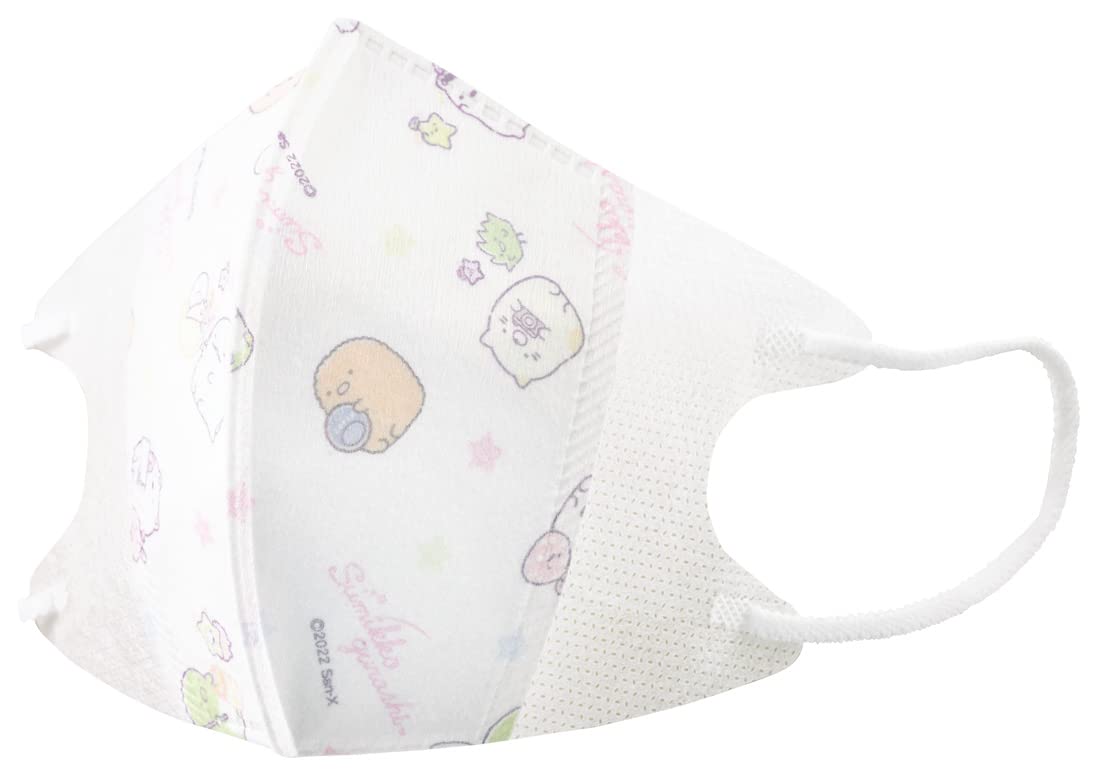 Skater Kids 3D Mask M Sumikko Gurashi Starry Sky Design 3-Layer Non-Woven Pack of 25- Japan Figure Store - #1 Bring To You The Best Japanese Goods