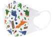 Skater Dinosaur Themed 3D Masks for Children Three-Ply Nonwoven Pack of 7- Japan Figure Store - #1 Bring To You The Best Japanese Goods