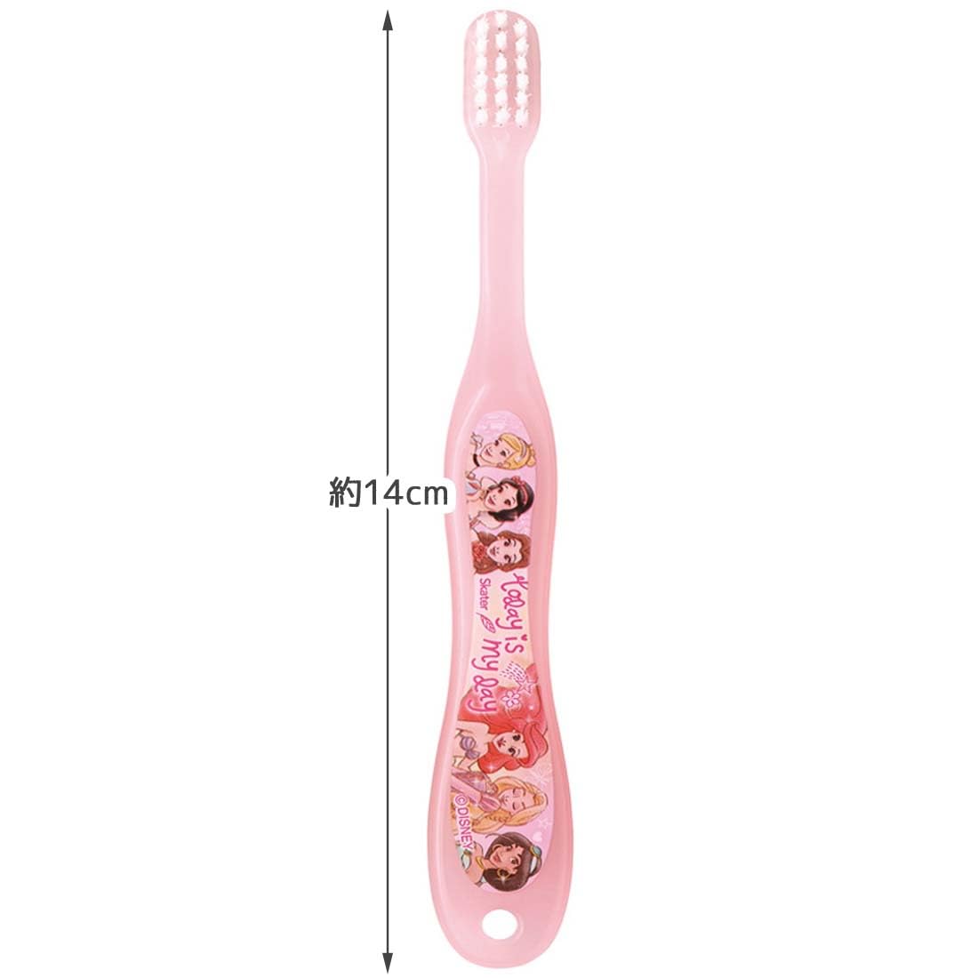 Skater Disney Princess Toothbrush Set Soft 14cm for Preschoolers 3-5 Years 3-Piece- Japan Figure Store - #1 Bring To You The Best Japanese Goods