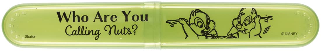 Skater Disney Chip & Dale Toothbrush Case - TBC2-A Skater Portable Design- Japan Figure Store - #1 Bring To You The Best Japanese Goods