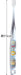 Skater Soft Baby Toothbrush Set Clear for 0-3 Years Old 3-Pack Tbcr4T-A- Japan Figure Store - #1 Bring To You The Best Japanese Goods