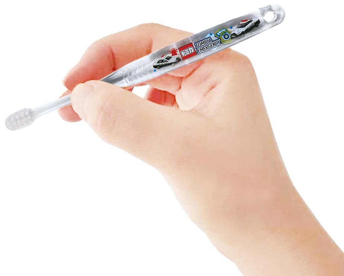 Skater Soft Clear Baby Toothbrush Set Ideal for 0-3 Years Tomica 23 Tbcr4T-A- Japan Figure Store - #1 Bring To You The Best Japanese Goods