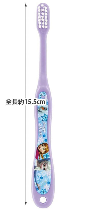 Skater Disney Frozen Toothbrush Normal Bristle Hardness 15.5cm for 6-12 Year Olds- Japan Figure Store - #1 Bring To You The Best Japanese Goods