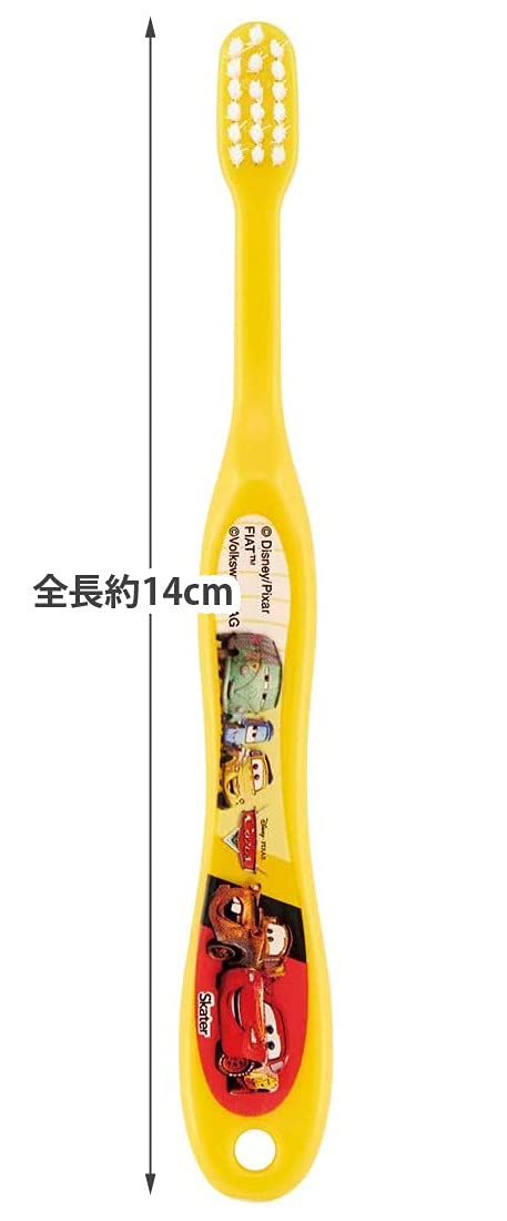 Skater Disney Cars Soft Toothbrush for Preschoolers Aged 3-5 14cm Tb5S- Japan Figure Store - #1 Bring To You The Best Japanese Goods
