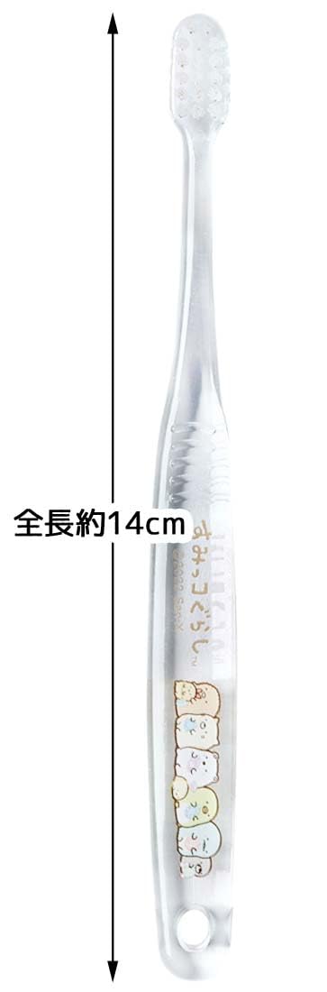 Skater Soft Clear Toothbrush for Preschoolers Aged 3-5 Sumikko Gurashi 3-Pack- Japan Figure Store - #1 Bring To You The Best Japanese Goods