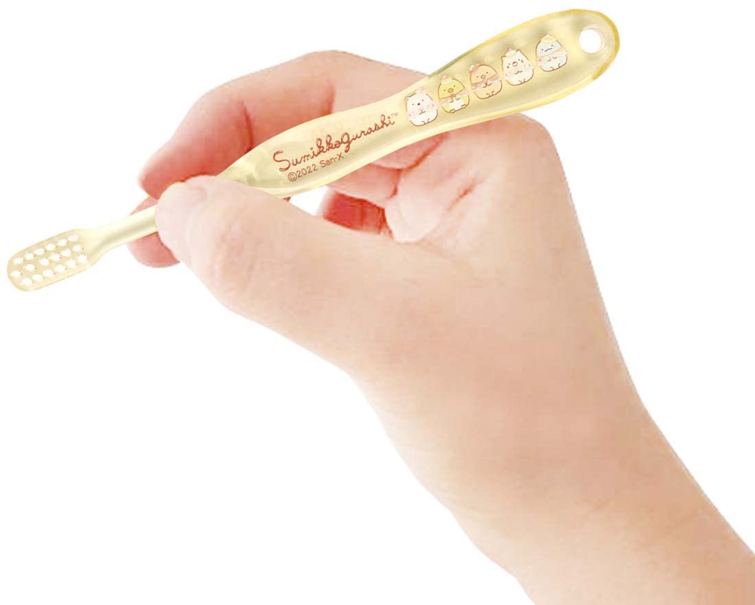 Skater Soft Toothbrush Set of 3 for Preschoolers (Ages 3-5) Sumikko Gurashi Sweets Shop- Japan Figure Store - #1 Bring To You The Best Japanese Goods