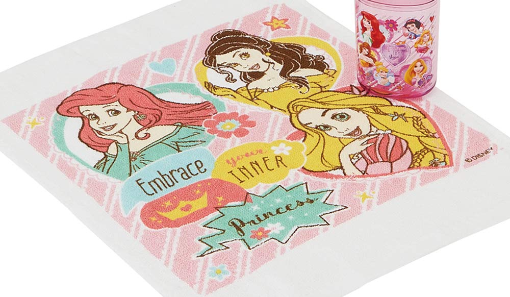 Skater Disney Princess 19 Towel Set with Case 32x30.5cm Made in Japan- Japan Figure Store - #1 Bring To You The Best Japanese Goods