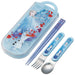 Skater Disney Frozen Elsa & Olaf Trio Set - 16.5cm Chopsticks Spoon and Fork- Japan Figure Store - #1 Bring To You The Best Japanese Goods