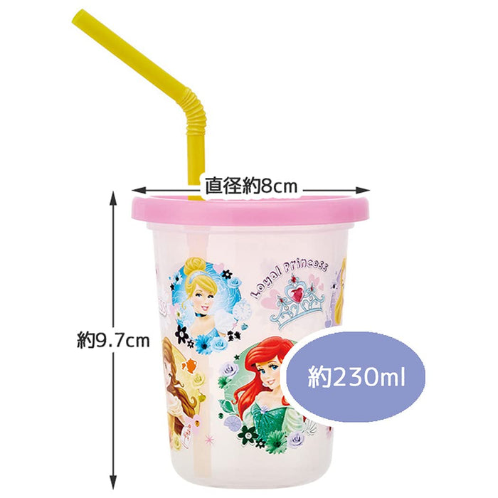Skater Disney Princess 21 Tumbler with Straw Set of 3 Made in Japan 230ml- Japan Figure Store - #1 Bring To You The Best Japanese Goods