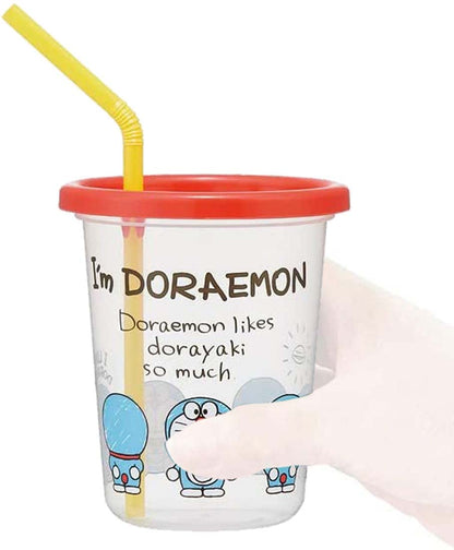 Skater 3-Piece Doraemon Tumbler Set with Straw 320ml Made in Japan Sih3St- Japan Figure Store - #1 Bring To You The Best Japanese Goods